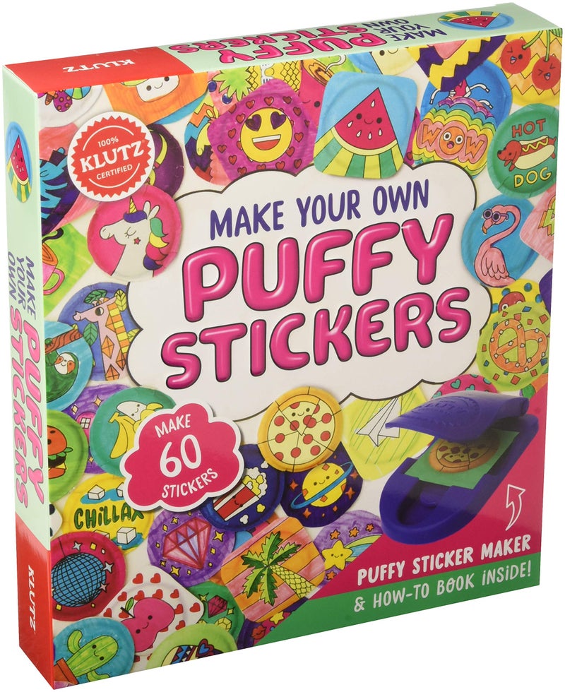 Klutz Make Your Own Puffy Stickers, Multicolor - Image 1